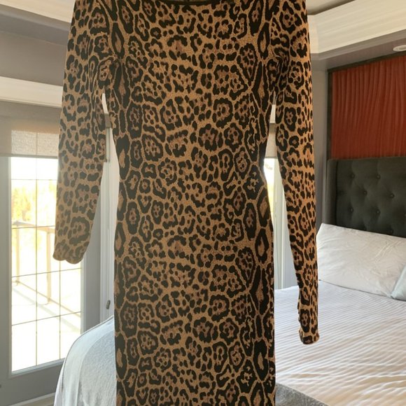 BCBG Leopard Dress - Picture 2 of 6